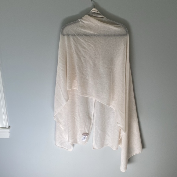 J. Crew Cashmere Cream Wrap - Picture 4 of 5